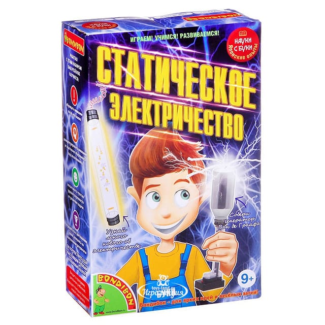 Науки с Буки: Статическое электричество — Bondibon